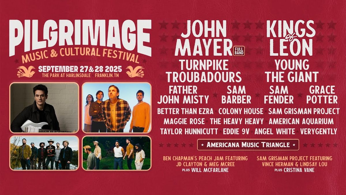 Pilgrimage Music and Cultural Festival (Sunday Pass)
