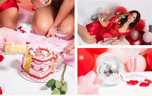 Galentine Sip & Snap -1-hour photoshoot with free bubbly and sweet treats