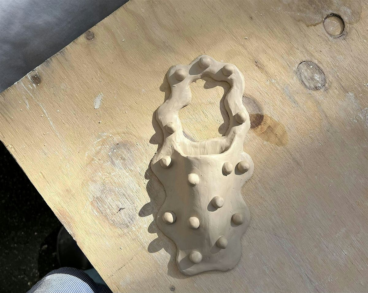 Ceramic Wall Hanging Vase Class - Beginner Pottery Workshop