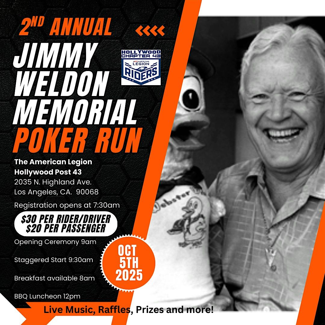 Jimmy Weldon Memorial Ride