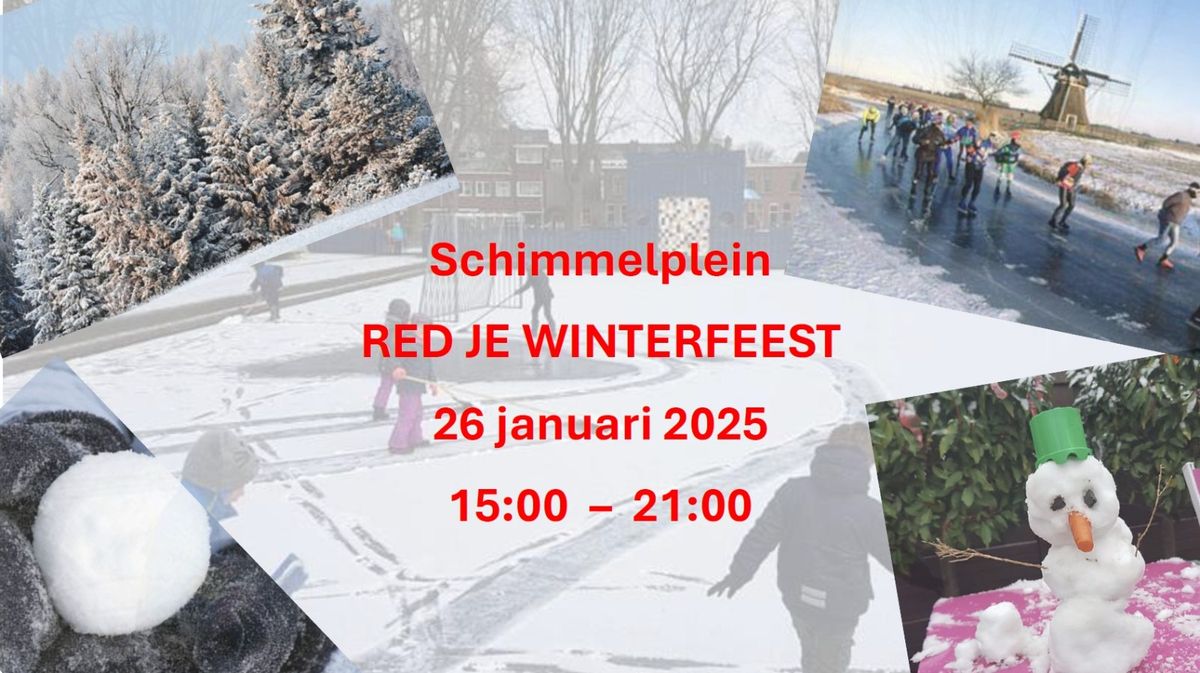 Schimmelplein 'Red je Winterfeest'