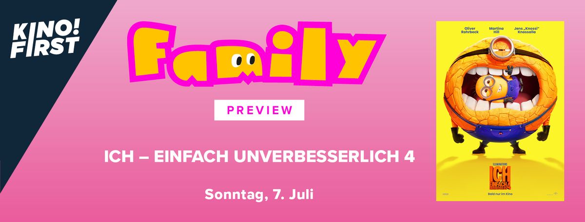 Family Preview: Ich einfach unverbesserlich 4