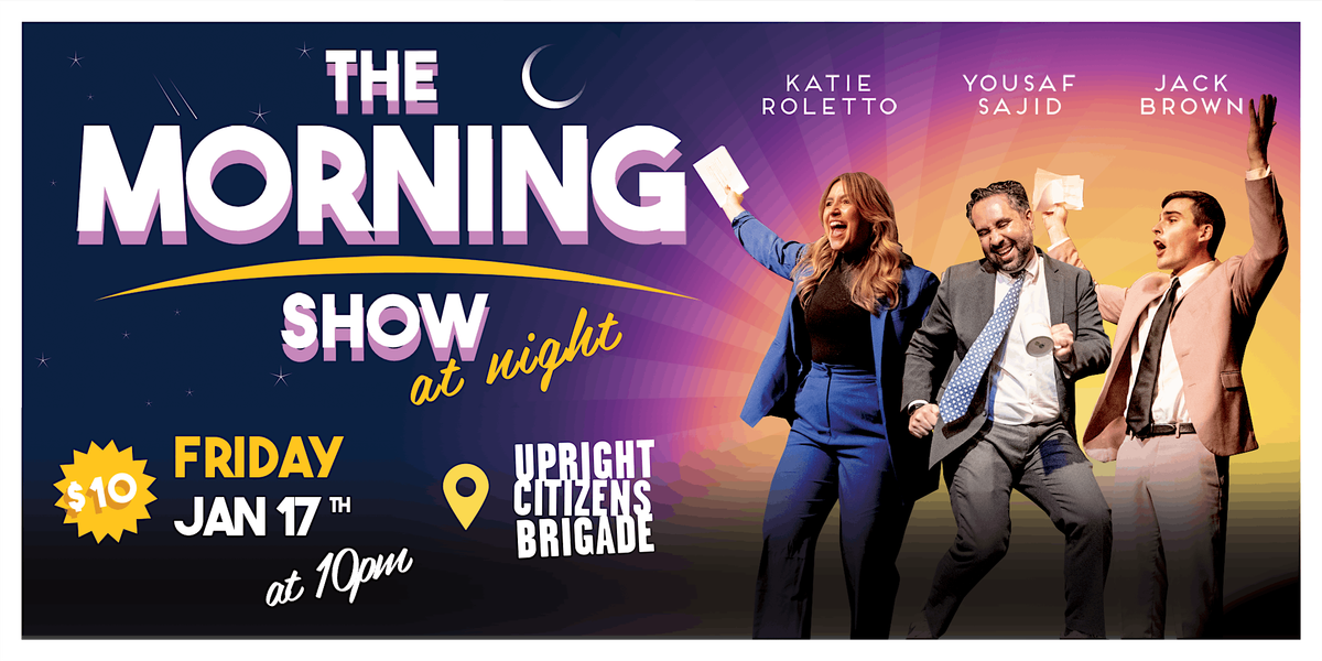 The Morning Show at Night, Live and LIVESTREAMED!