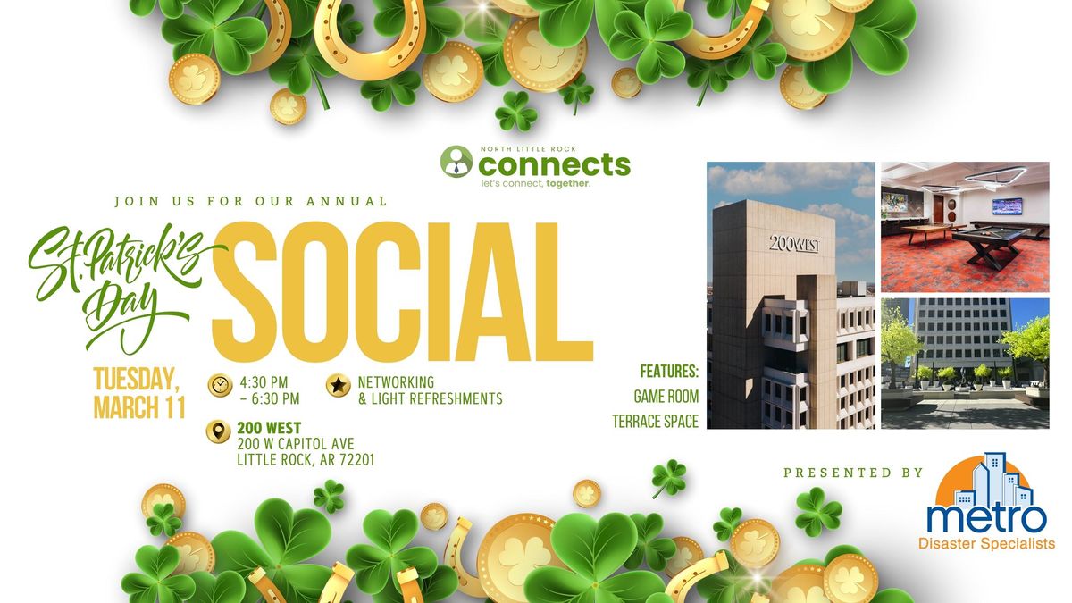 NLR Connects: St. Patrick's Day Social