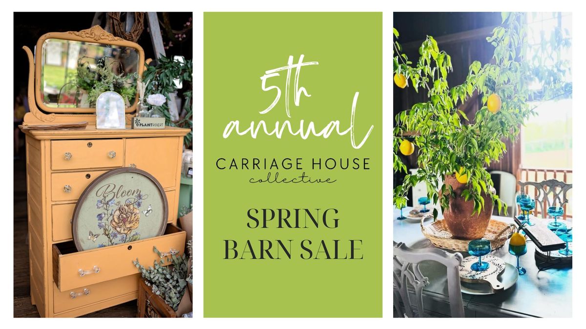 Spring Barn Sale