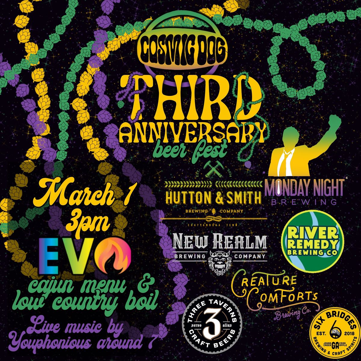 \ud83c\udf7b\u2728Third Anniversary Beer Fest \ud83d\udfea\ud83d\udfe8\ud83d\udfe9