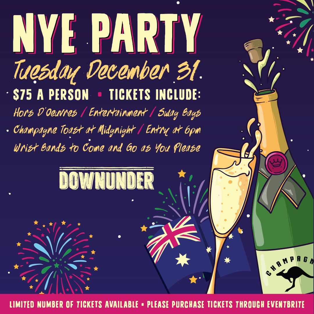 2024 Downunder NYE Bash