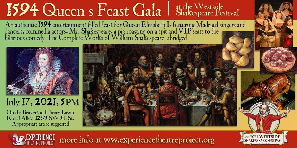 Queen's Feast Dinner & Madrigal at the Westside Shakespeare Festival