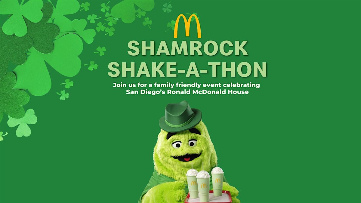 McDonald's Shamrock Shake-A-Thon