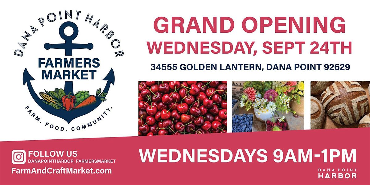 Dana Point Harbor Farmers Market