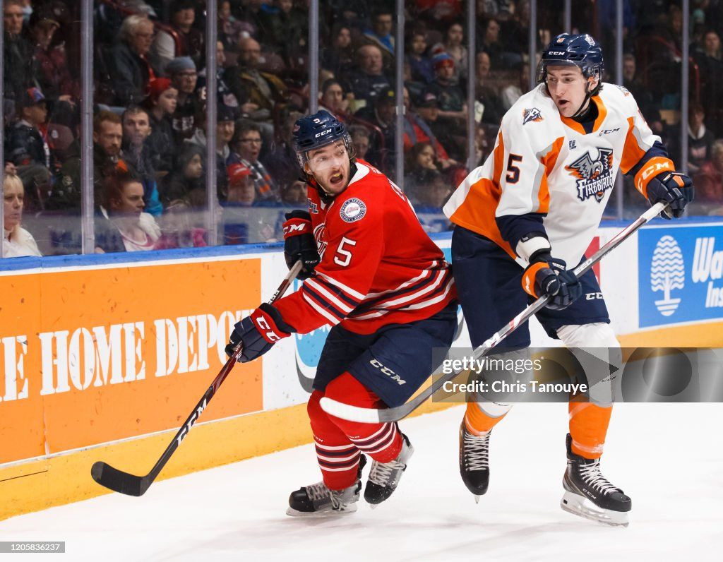 Flint Firebirds at Oshawa Generals