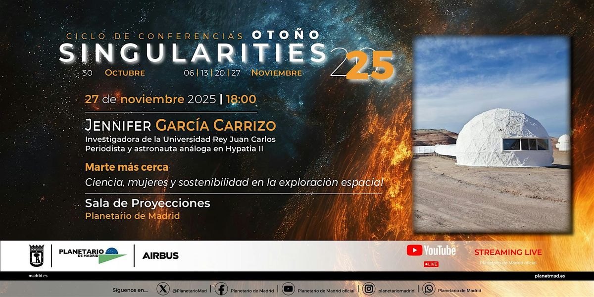 Marte m\u00e1s cerca. Ciencia, mujeres y sostenibilidad en la exploraci\u00f3n