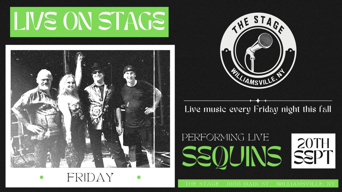 Disco Dance Party w\/ Sequins LIVE @ The Stage!