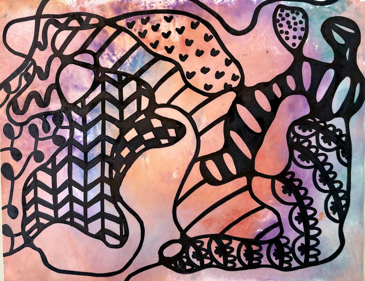 Art Therapy: Neurographic Drawing