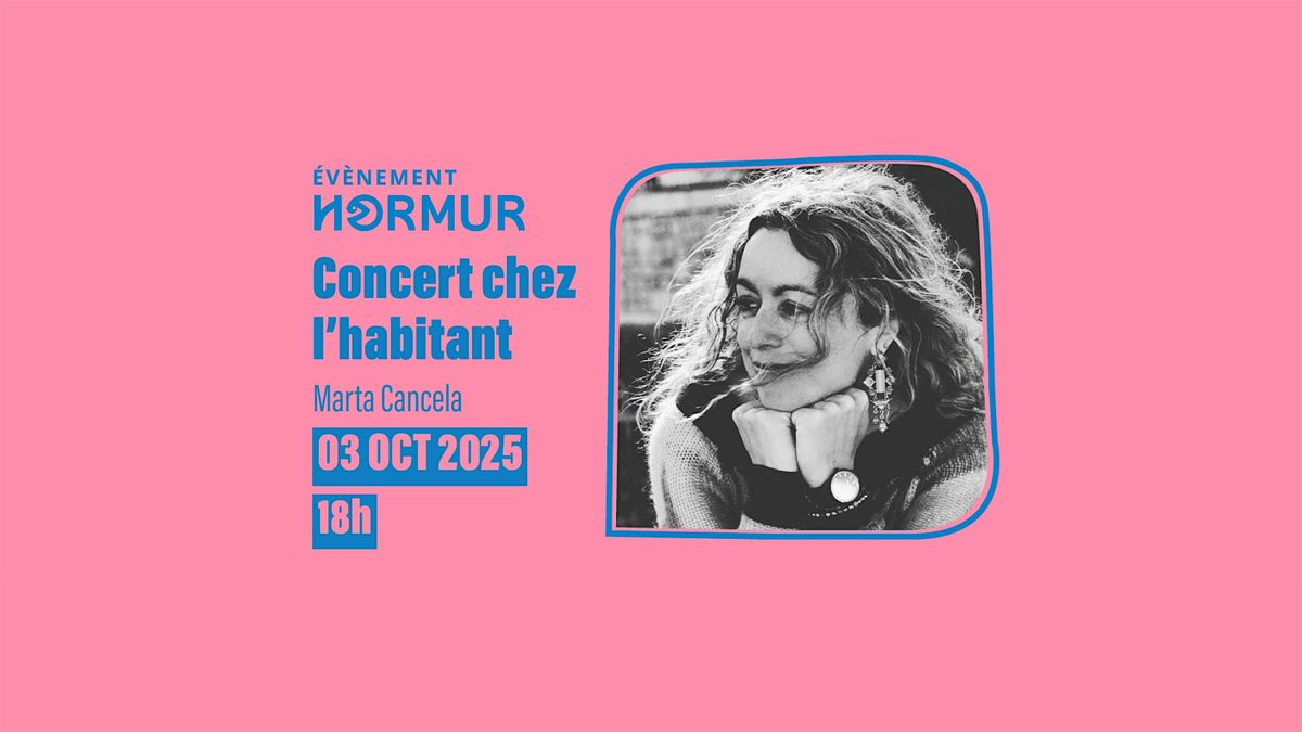Concert pop-rock avec Marta Cancela \u00e0 Aix-en-Provence - Chez l\u2019habitant