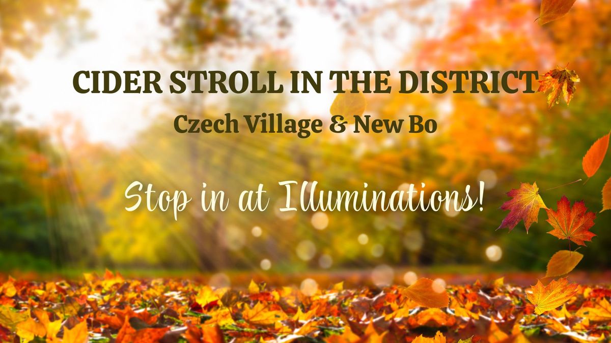 Cider Stroll in New Bohemia and Czech Village