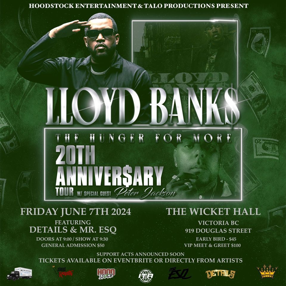 Lloyd Banks From G-Unit Live In Victoria 