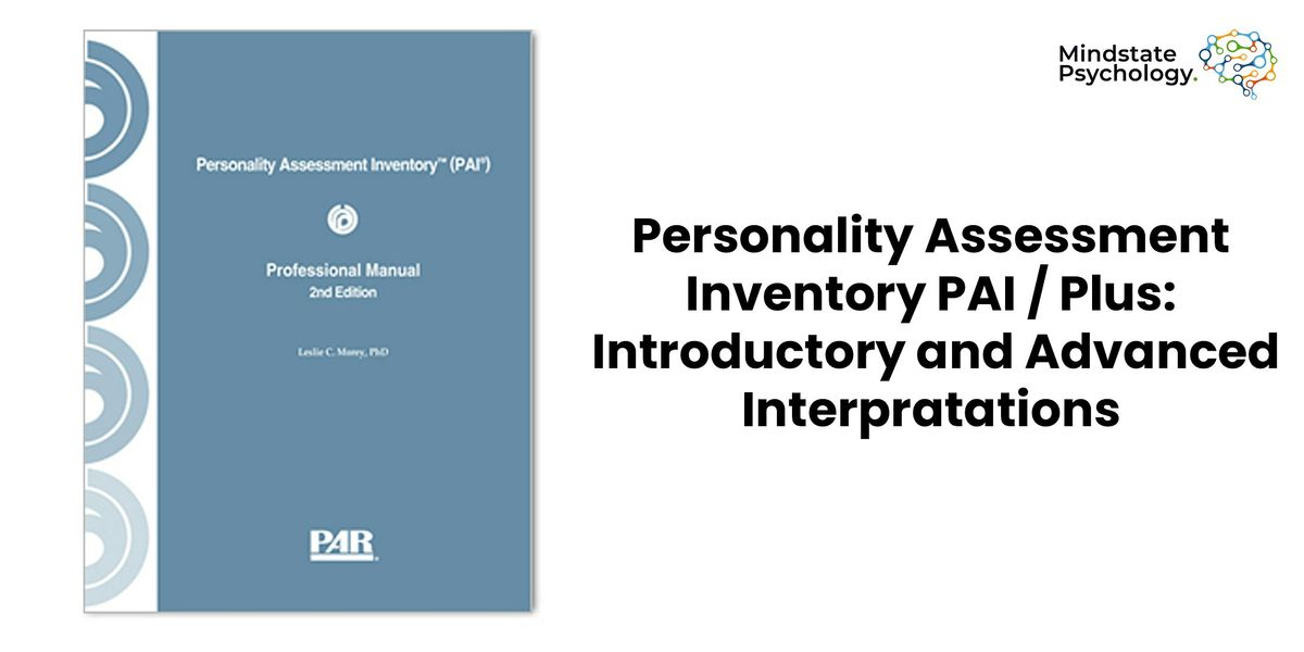 Personality Assessment Inventory PAI \/ Plus (Full -day online)