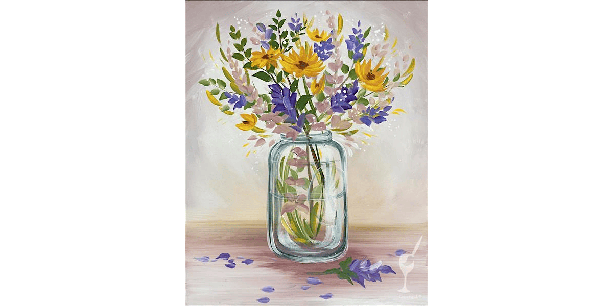 Bright Blossoms - Paint and Sip in San Antonio | Classpop!\u2122