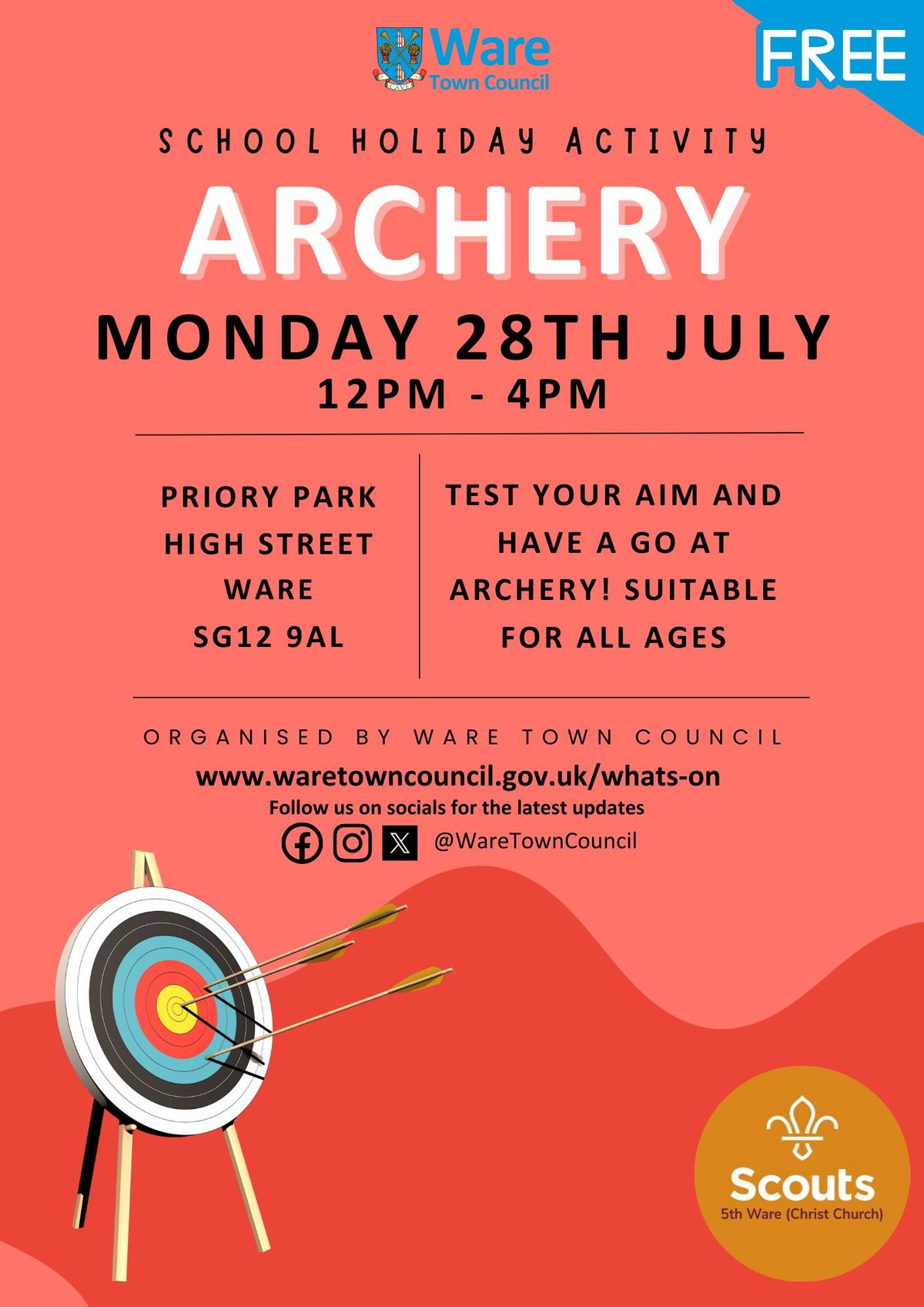 School Holiday Activity - Archery 