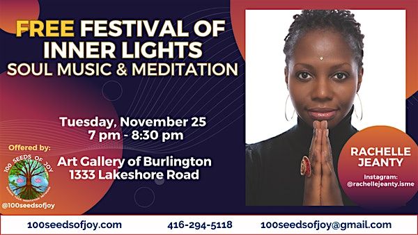 Free Festival of Inner Lights (10th Edition) Live Soul Music & Meditation