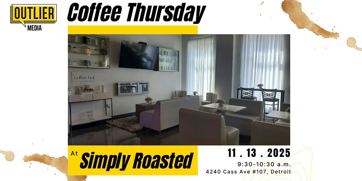Coffee Thursday at Simply Roasted
