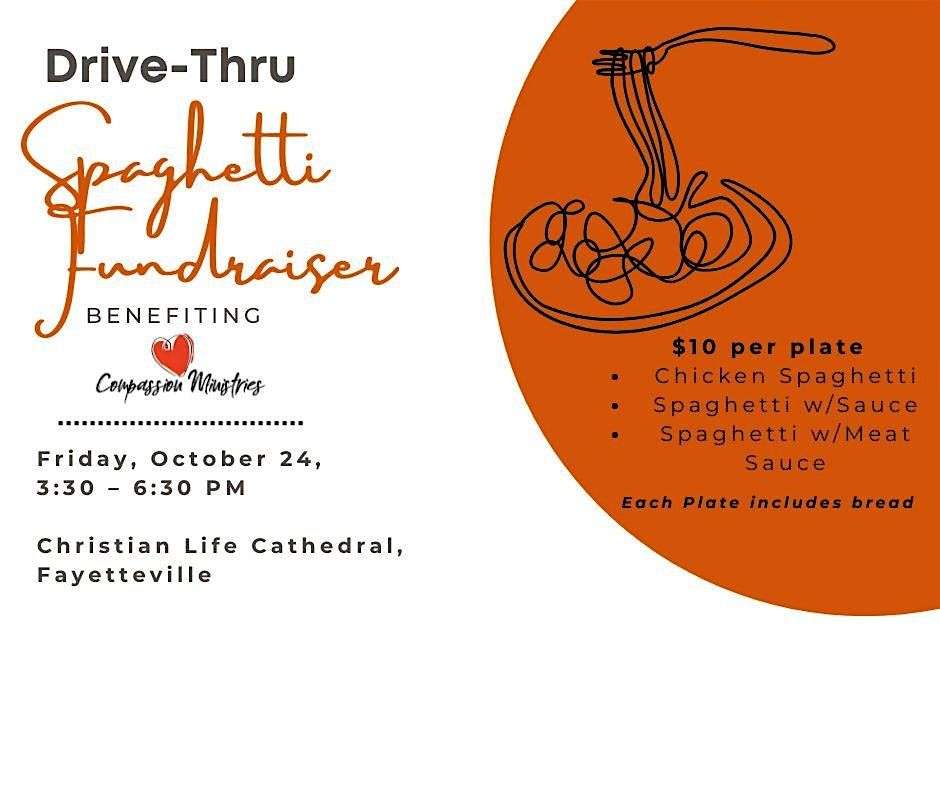 Drive Thru Spaghetti Fundraiser