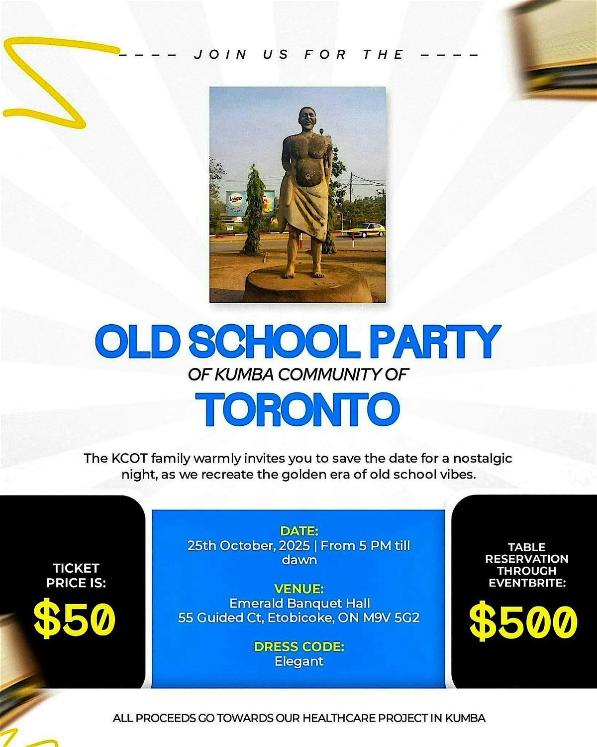 Kumba Community Toronto-Old School Party