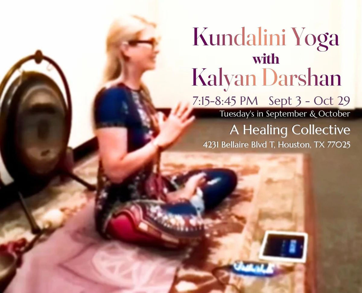 Kundalini Yoga, Meditation and Gong Bath with Kalyan Darshan