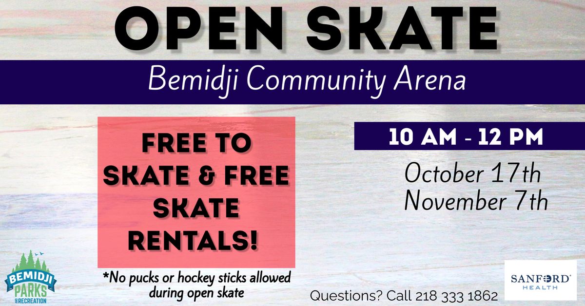 Fall Open Skate