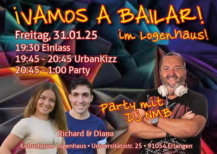 \u00a1Vamos a Bailar! Im Logenhaus 