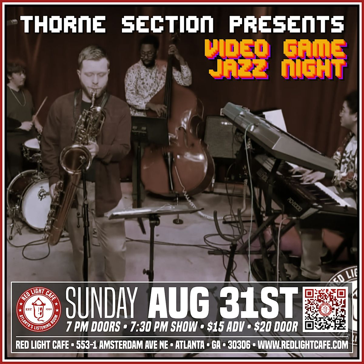 The Thorne Section Presents: A Video Game Jazz Night