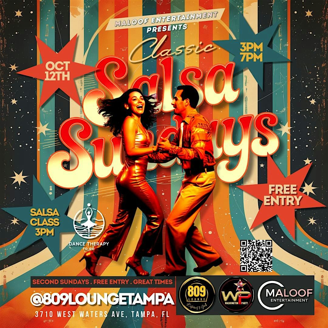 \u00a1CLASSIC SALSA SUNDAYS en 809! - Tampa's Throwback Latino Soul