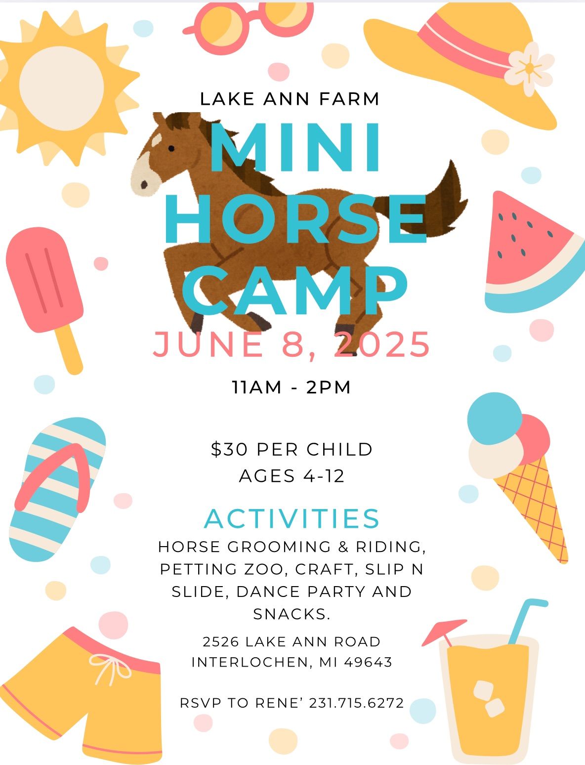 June Mini Horse Camp