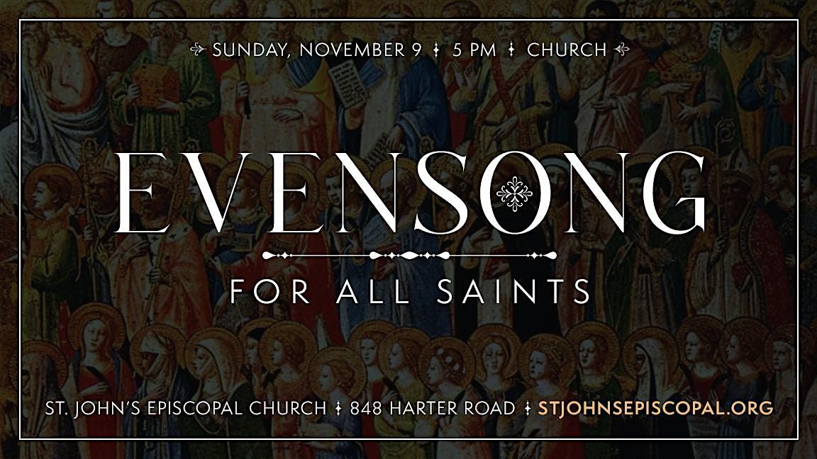 Choral Evensong for All Saints