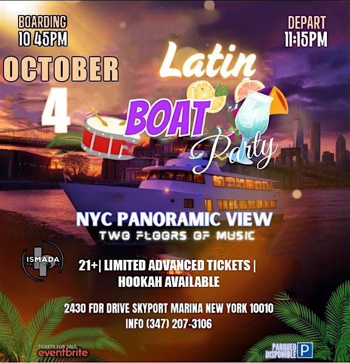 Latin Boat Party