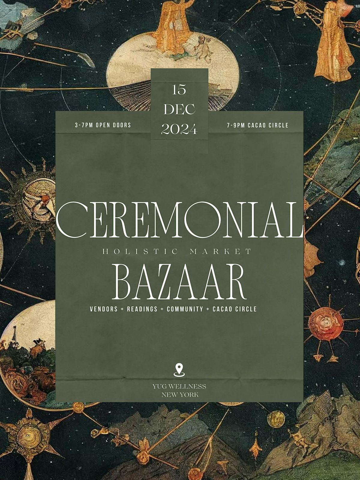 Ceremonial bazaar x Cacao circle NY