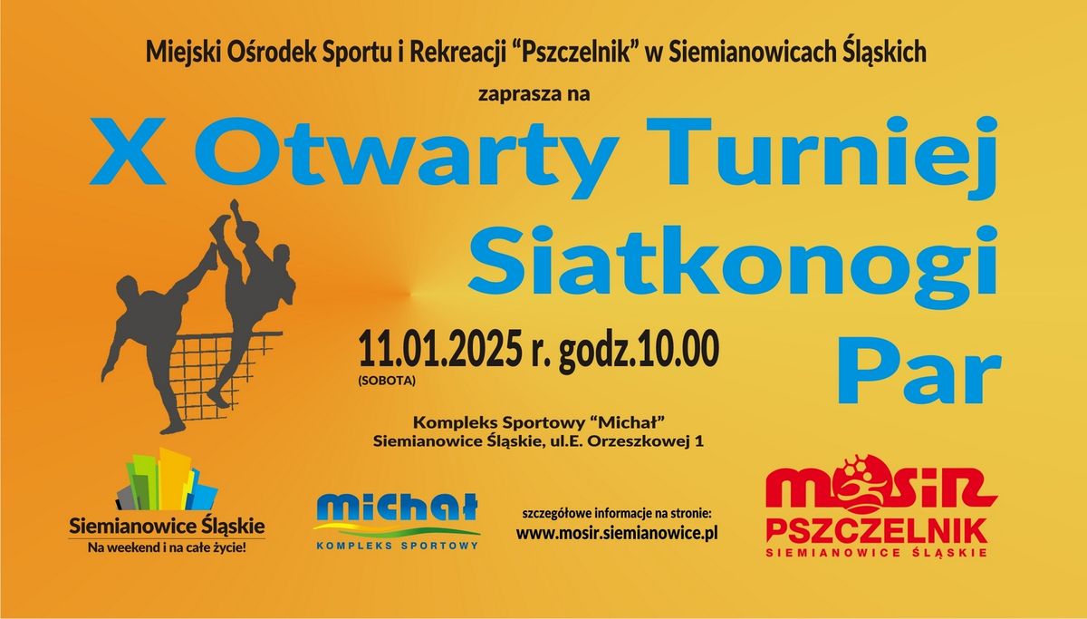 X Otwarty Turniej Siatkonogi Par