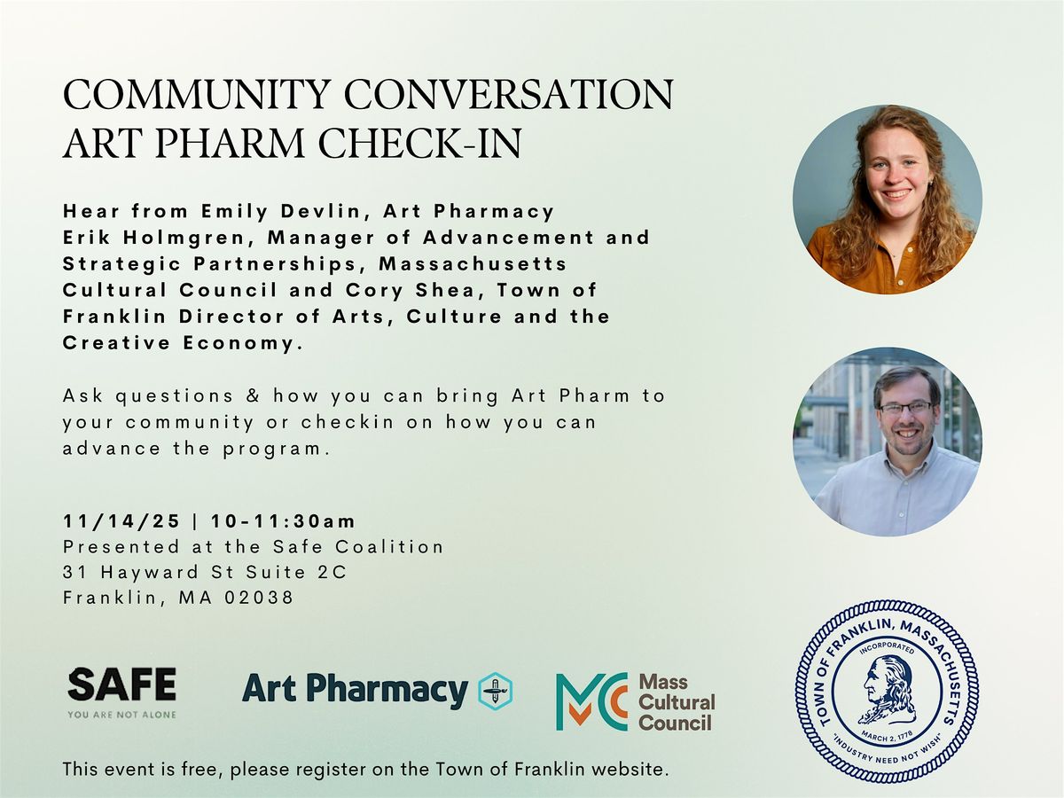 Art Pharm: Community Check-In