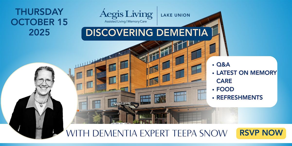 An Afternoon with Teepa Snow \u2014 Free Dementia Care Talk & Q&A