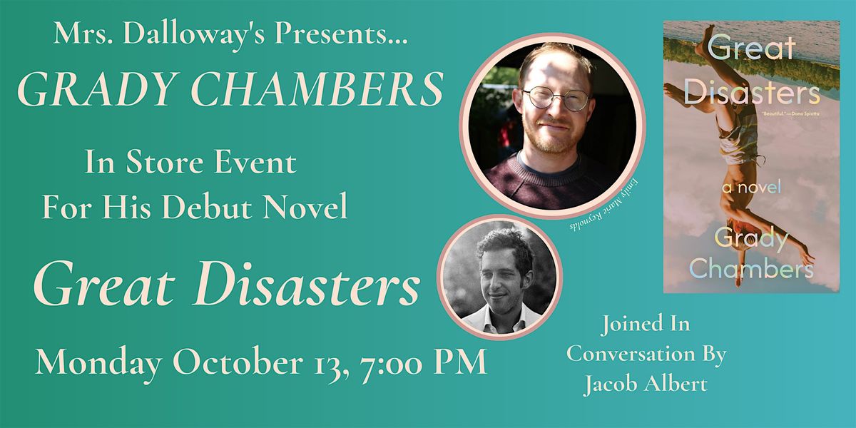 Grady Chambers' GREAT DISASTERS In-Store Event and Book Signing