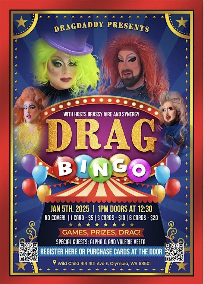 Drag Bingo @ Wild Child Brew Pub