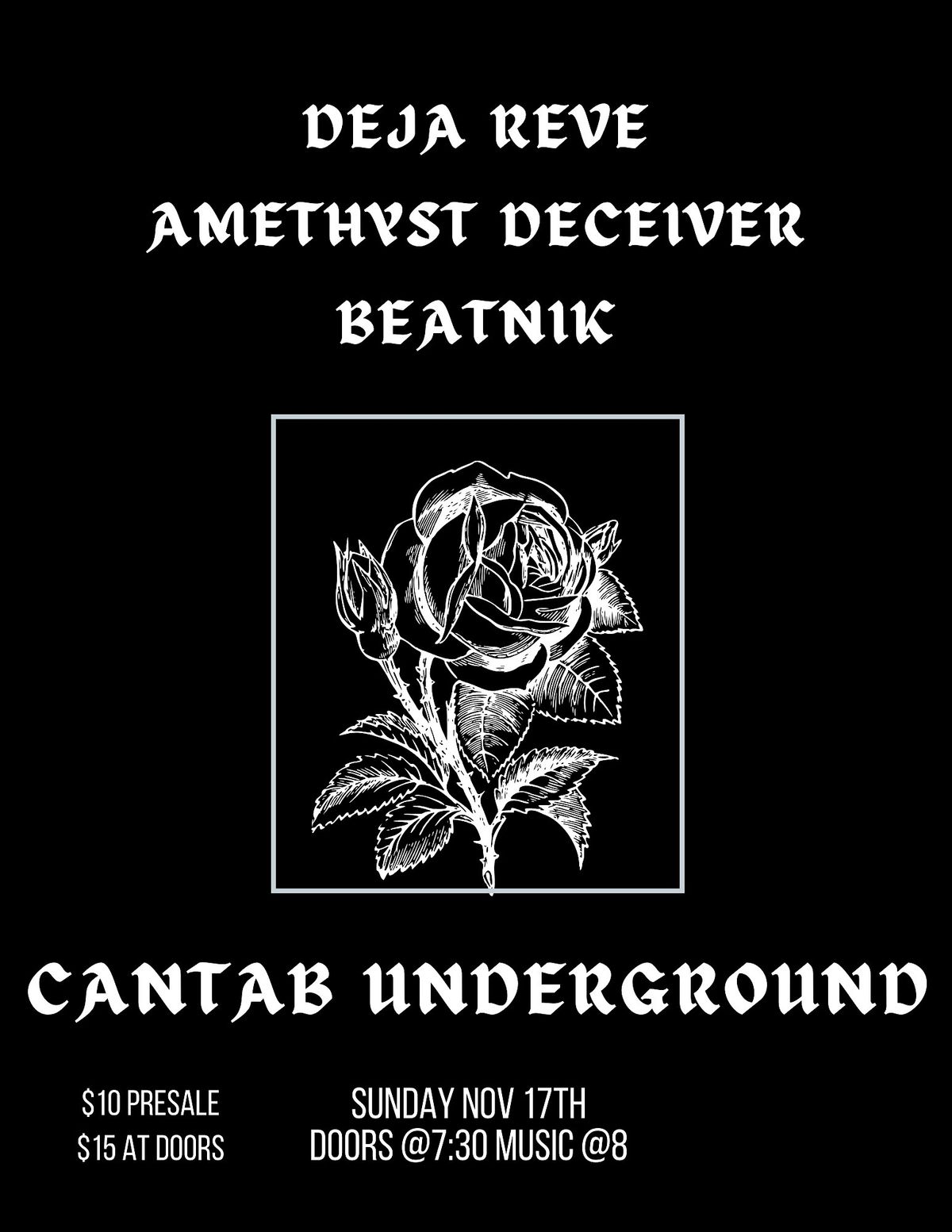 The Cantab Underground 11\/17