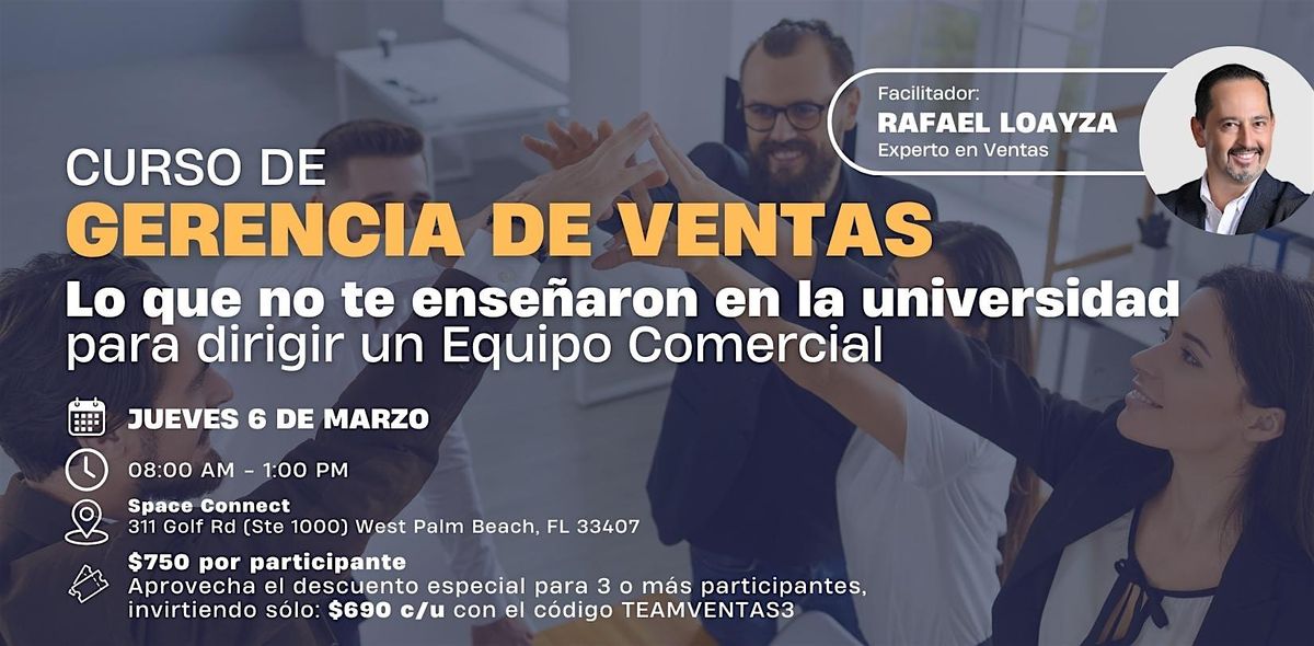 Curso de Gerencia en Ventas