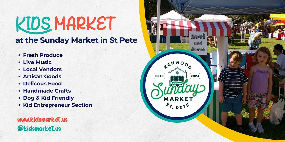 Kids Market at Kenwood St Pete Market