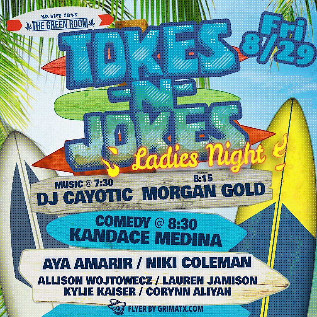 Tokes N Jokes Ladies night!