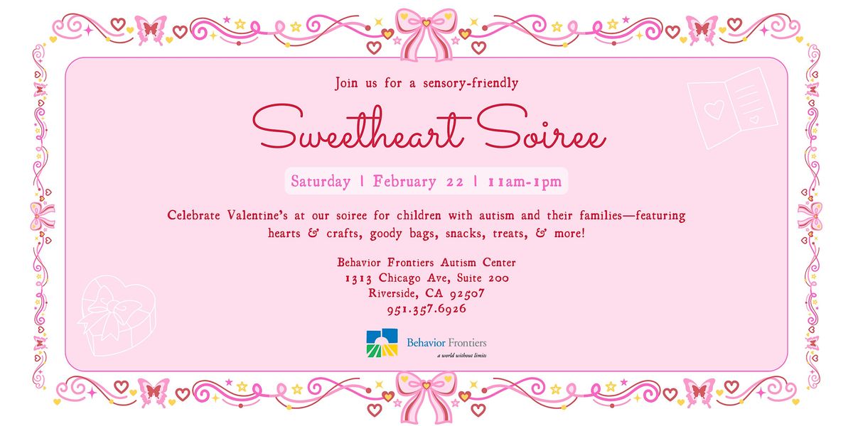 Behavior Frontiers Sweetheart Soiree - Riverside!