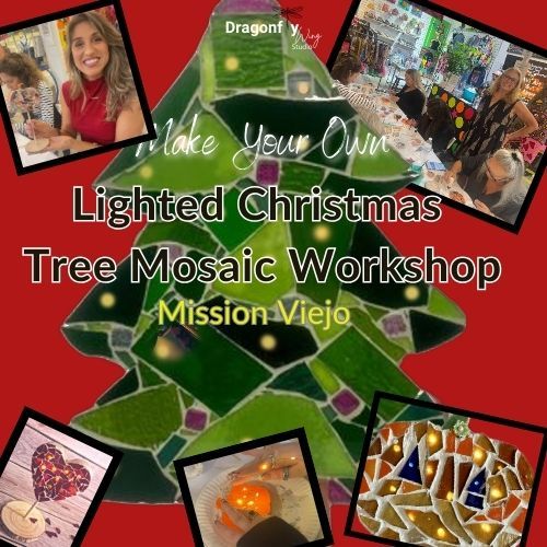 Mosaic Lighted Christmas Tree Workshop