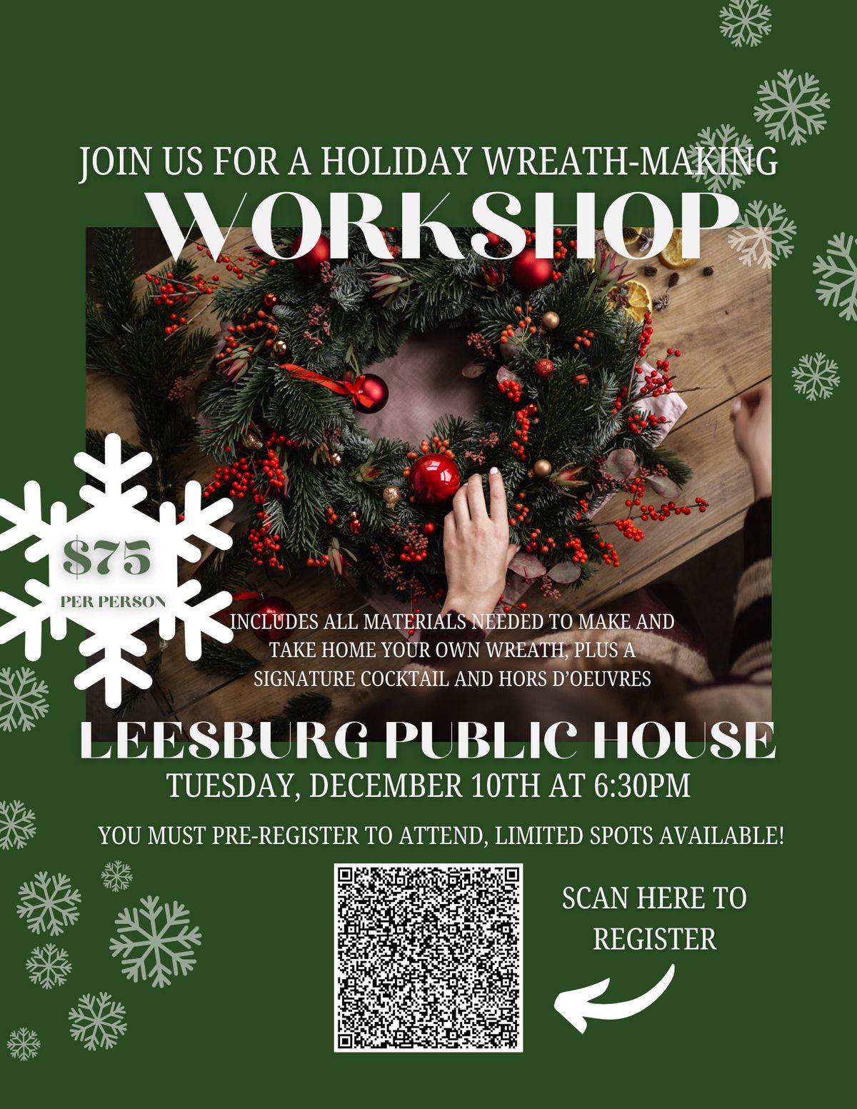 Holiday Wreath Making Workshop