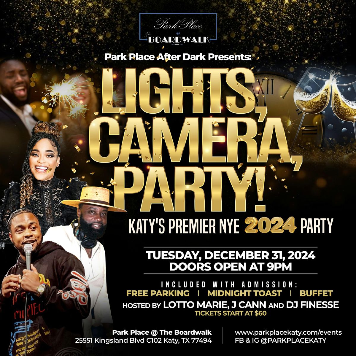 NYE: Lights, Camera, Action!